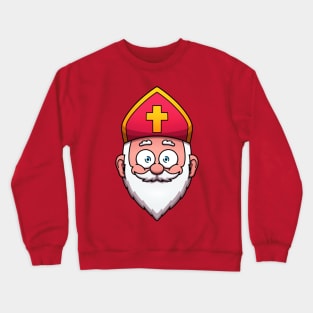 Saint Nicolaas Face Crewneck Sweatshirt